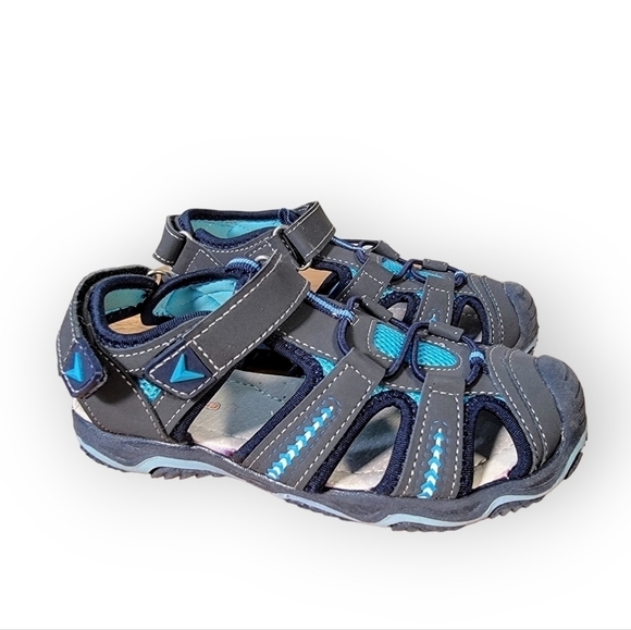 Apakowa Kid's Boy's Girl's Soft Sole Close Toe Sport Beach Sandals Size 12 - Picture 1 of 13